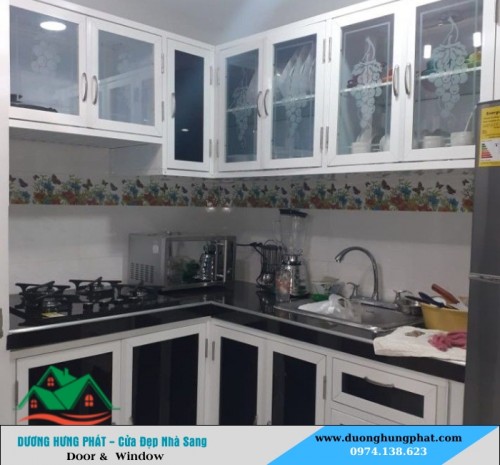 Chuyên Tủ Bếp Nhôm Kính Tại Quận 1 TP.HCM 