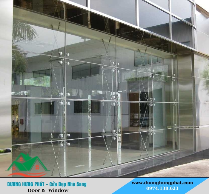 mặt dựng nhôm kính cường lực quận 3
