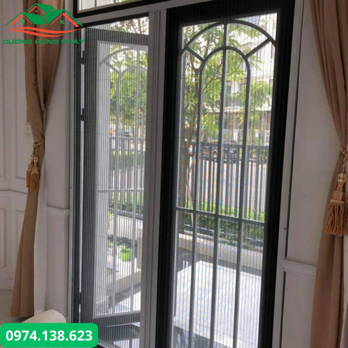 Lắp đặt cửa lưới chống muỗi và côn trùng