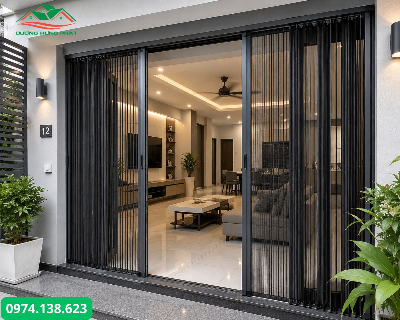 Lắp đặt cửa lưới chống muỗi tại phường Chánh Hưng
