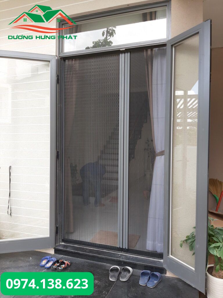 Dương Hưng Phát lắp đặt cửa lưới chống muỗi tại phường Hạnh Thông, TP.HCM