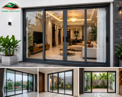 Thi Công Cửa Nhôm Kính Xingfa Gía Rẻ Tại Phường Tân Phong TP.HCM