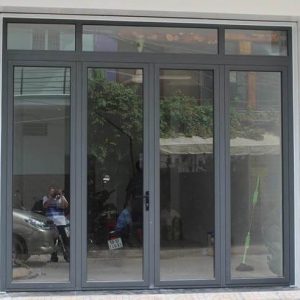 cửa nhôm Xingfa mở quay 4 cánh tại quận 7