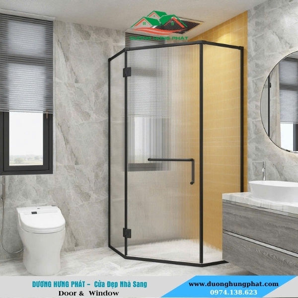 cửa kính cường lực phòng tắm