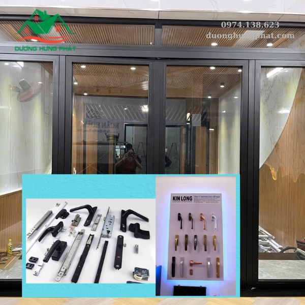 cung cấp phụ kiện cửa nhôm Xingfa đồng bộ chính hãng