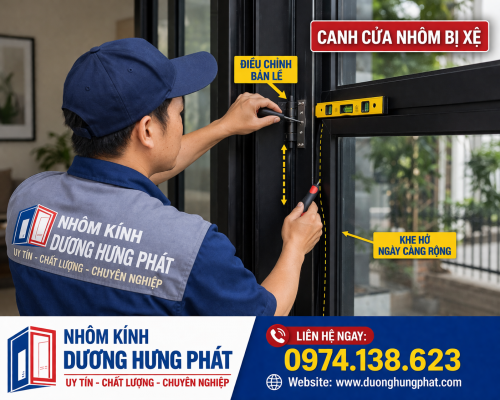 Sửa Chữa Cửa Nhôm Kính Tại Bình Thạnh TP.HCM - Gía Rẻ, Hỗ Trợ Nhanh