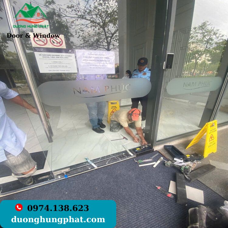 dịch vụ sửa chữa cửa nhôm kính chuyên nghiệp tại quận 6 TP.HCM