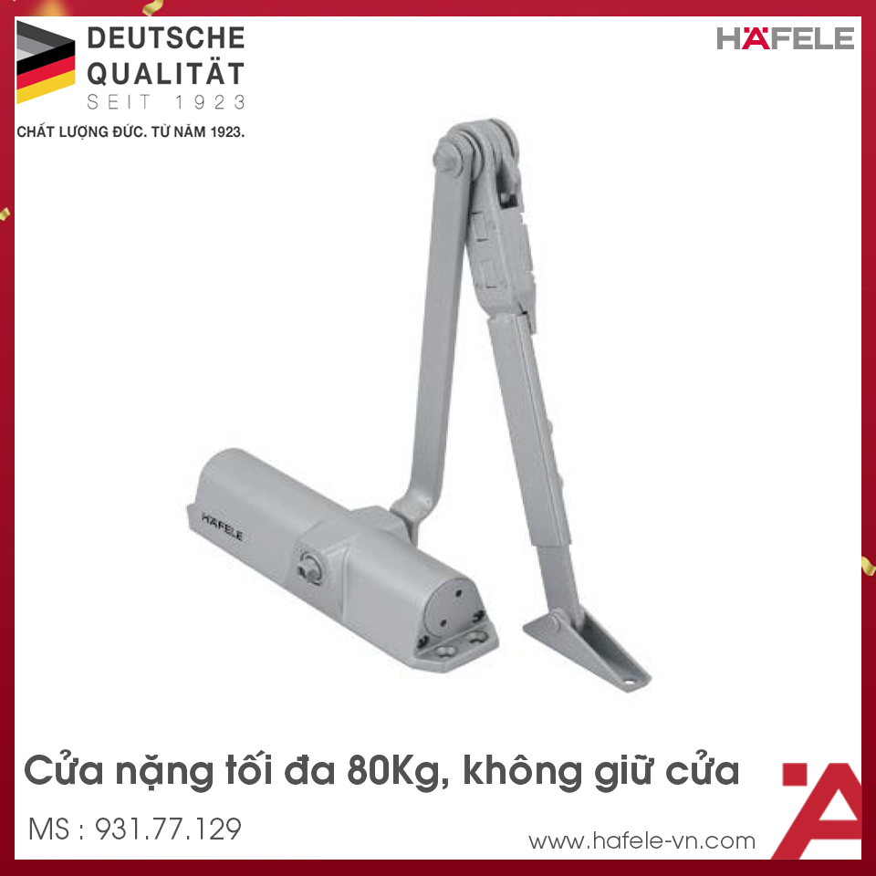 Tay co thủy lực Hafele 