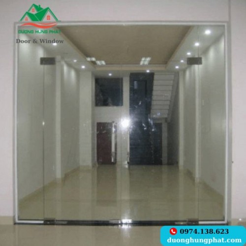 Báo Giá Cửa Kính Cường Lực Bản Lề Sàn Giá Rẻ Quận Tân Bình TP.HCM