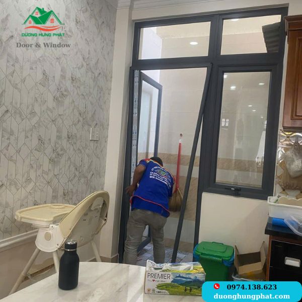 thi công cửa lưới chống muỗi quận 2
