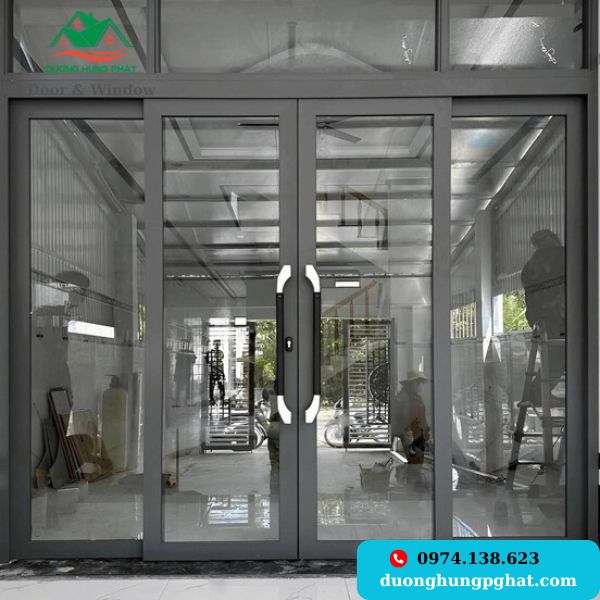 thi công cửa trượt quay quận 4 TP.HCM