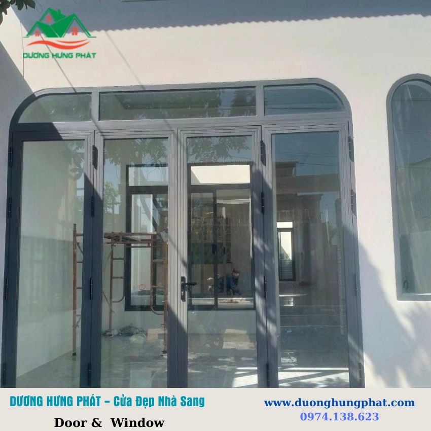 thi công cửa nhôm Xingfa phường Tân Định TPHCM