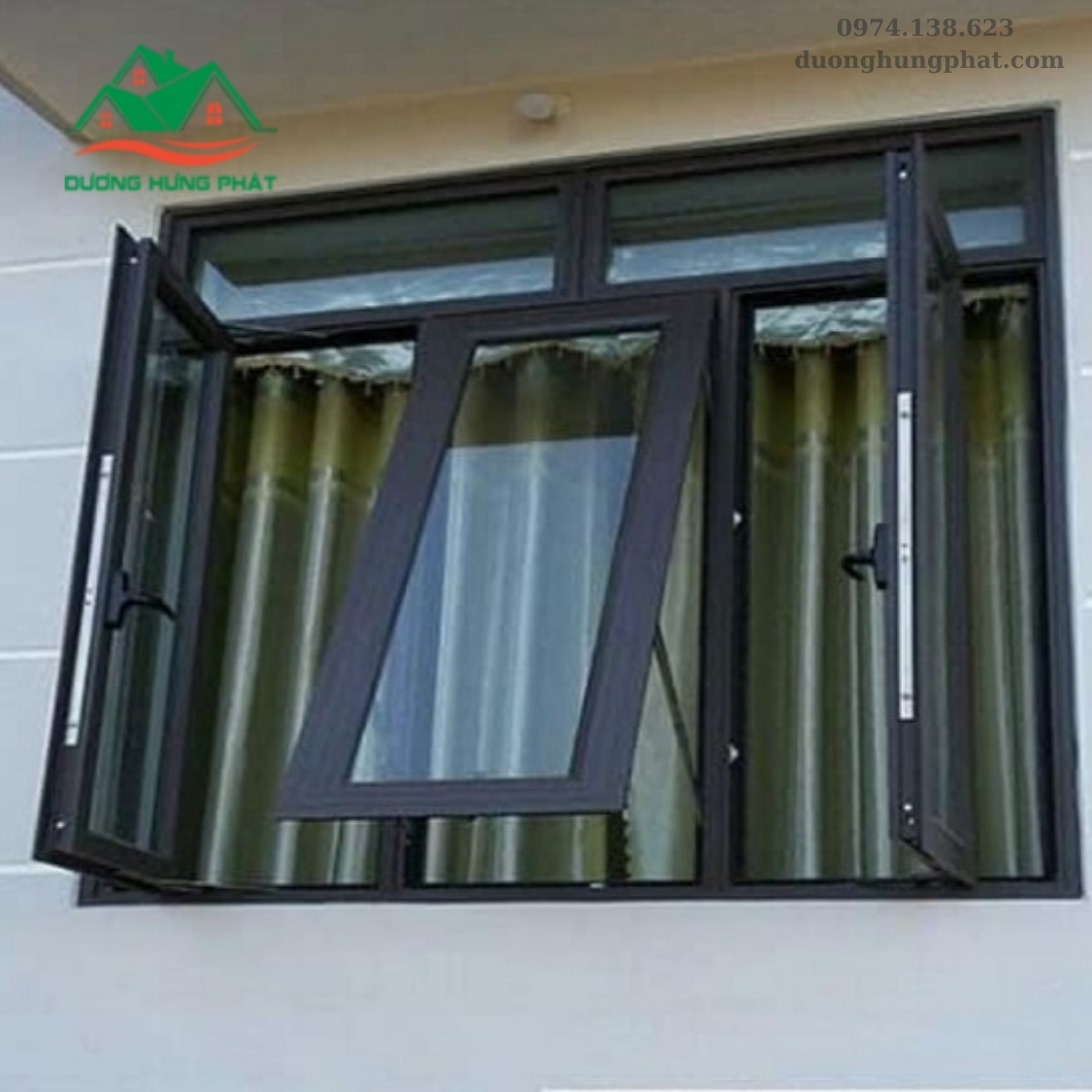 thi công cửa nhôm Xingfa tại Chánh Hưng TP.HCM