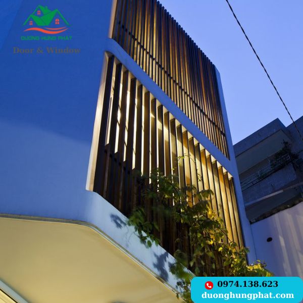 thi công lam nhôm đứng ngoài trời