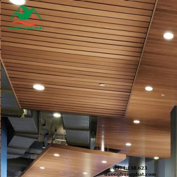 trần nhôm giả gỗ tại Tân Bình TP.HCM