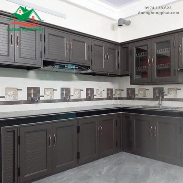 thi công tủ bêp nhôm Xingfa quận 6 TP.HCM