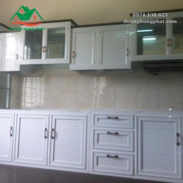 tủ bếp nhôm kính tại tân bình tủ bếp nhôm kính tại tân bình