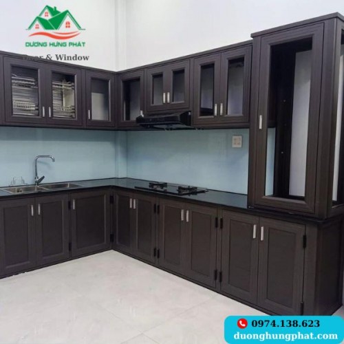 Thi Công Tủ Bếp Nhôm Xingfa Uy Tín Giá Rẻ Quận Tân Phú TP.HCM