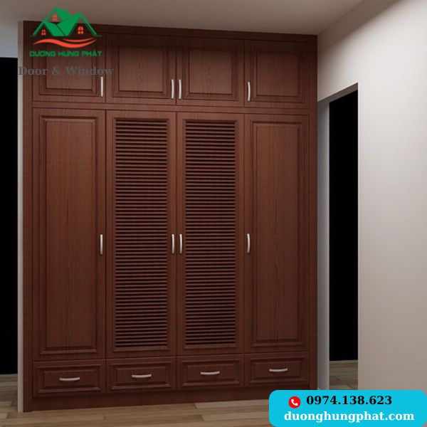 vách ngăn nhôm giả gỗ quận 1 TP.HCM