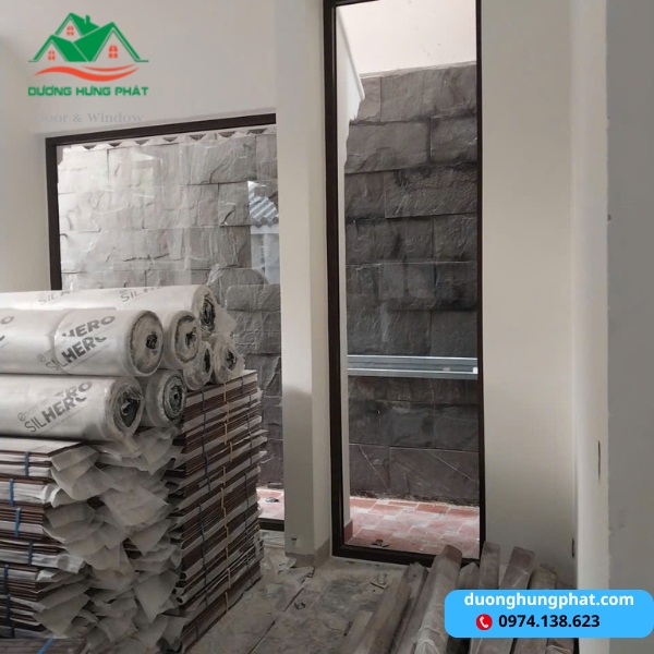 vách kính cố định nhôm Xingfa quận 2