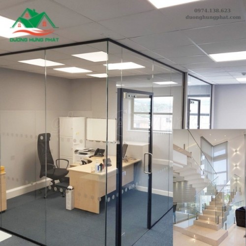 Thi Công Vách Kính Cường Lực Tại Quận 1 TP.HCM