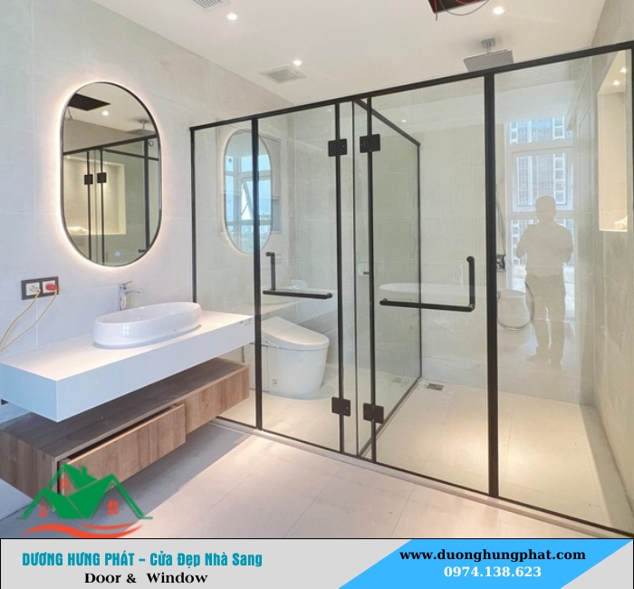 vách kính nhà tắm quận 3 TP.HCM