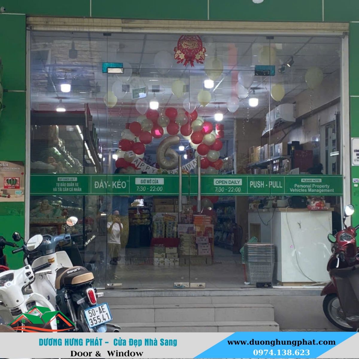 Vách kính kết hợp Cửa kính cường lực 10ly Vách kính kết hợp Cửa kính cường lực 10ly