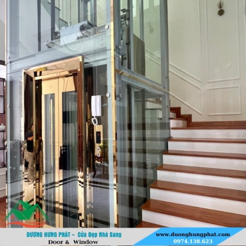 Thi Công Vách Kính Thang Máy Chuyên Nghiệp Gía Rẻ Tại Quận 8 TP.HCM