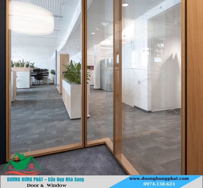 vách ngăn nhôm giả gỗ quận 2 TP.HCM