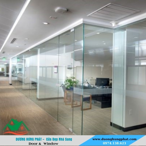 thi công vách ngăn nhôm kính uy tín giá rẻ