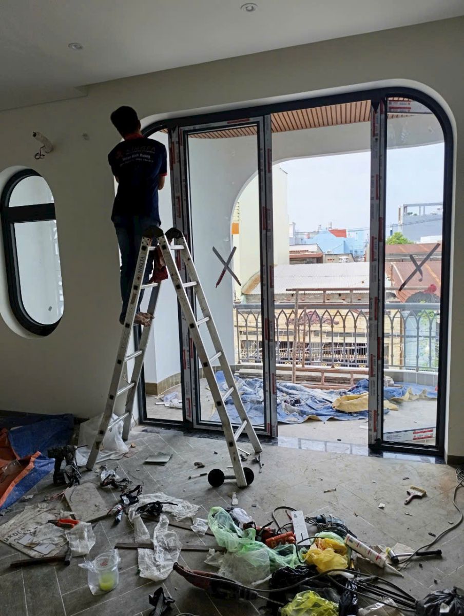 thi công cửa nhôm Xingfa quận 7 TP.HCM